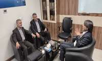 دیدار سرپرست سازمان با دکتر خالدی مدیرکل دفتر سرمایه‌گذاری وزارت جهادکشاورزی