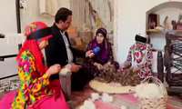 انعکاس گزارش ویدئویی|توسعه اشتغال محلی با هنر تاریخی برک بافی در شهر مود خراسان جنوبی