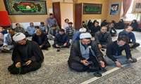 هفته جهاد کشاورزی با رنگ و بوی حسینی؛ برگزاری آیین عزاداری و زیارت عاشورا در خوسف