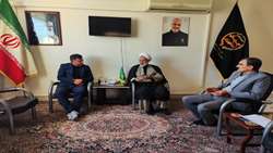 دیدار مدیر جهاد کشاورزی زیرکوه و تشکل‌های عشایری و روستایی با مسئول حوزه نمایندگی ولی‌فقیه در سازمان جهاد کشاورزی خراسان