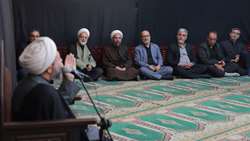 ختم قرآن و آیین سوگواری رهبر شهید در سازمان جهاد کشاورزی خراسان جنوبی