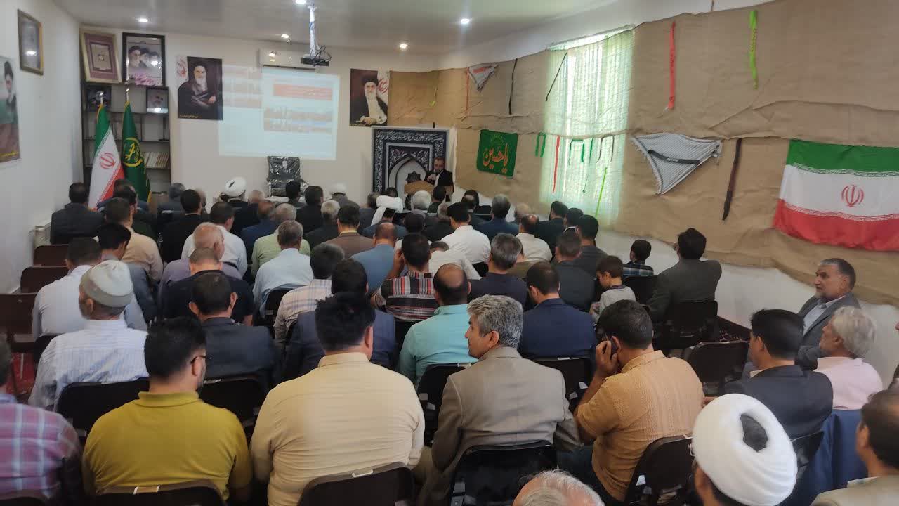 مراسم تکریم و معارفه مدیر جهادکشاورزی شهرستان زیرکوه برگزار شد